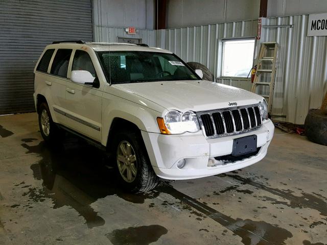 1J8HR58N78C237092 - 2008 JEEP GRAND CHER WHITE photo 1