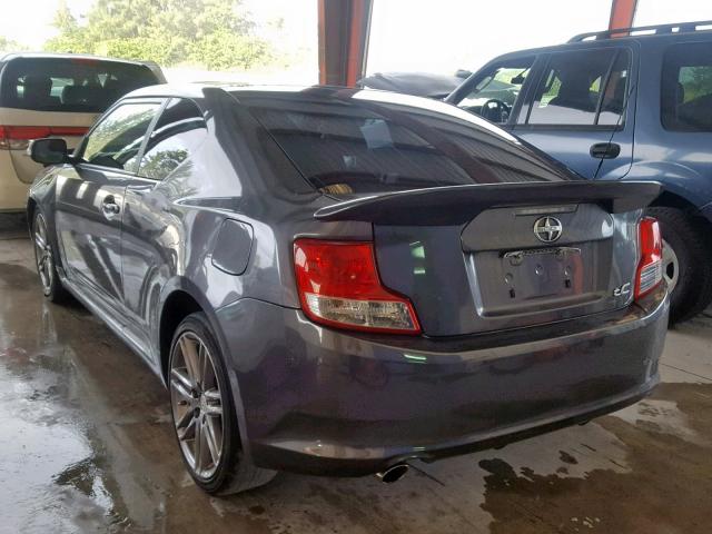 JTKJF5C7XC3035746 - 2012 TOYOTA SCION TC გრაფიტი ფოტო 3
