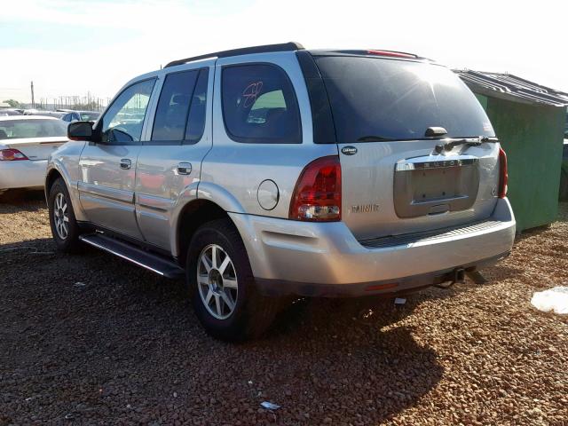 5GADT13S852228661 - 2005 BUICK RAINIER CX SILVER photo 3