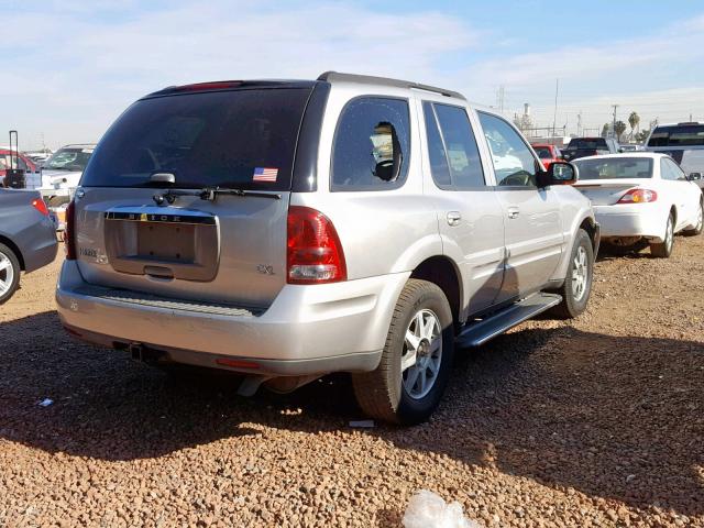 5GADT13S852228661 - 2005 BUICK RAINIER CX SILVER photo 4