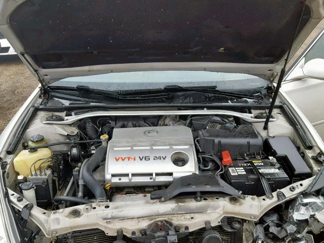 JTHBF30G930099894 - 2003 LEXUS ES 300 CREAM photo 7