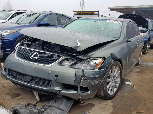 JTHBH96S265003037 - 2006 LEXUS GS300 GRAY photo 2