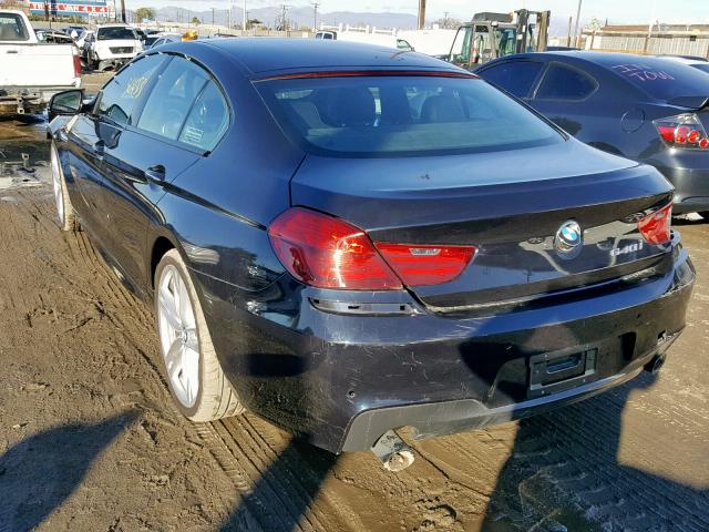 WBA6D0C56GD927798 - 2016 BMW 640 I BLACK photo 3