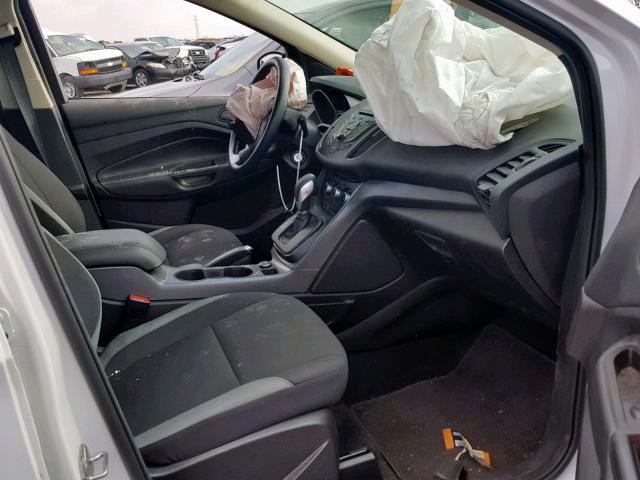 1FMCU0F74FUC80430 - 2015 FORD ESCAPE S WHITE photo 5