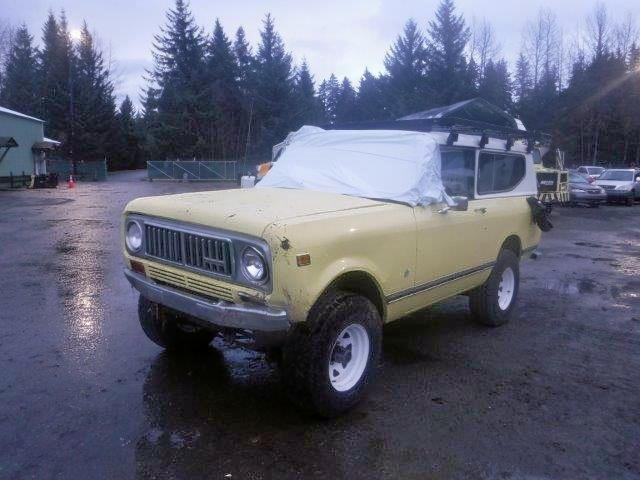 4S8S0DGD33147 - 1974 INTE SCOUT YELLOW photo 2