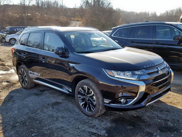 JA4J24A51JZ068976 - 2018 MITSUBISHI OUTLANDER BLACK photo 1