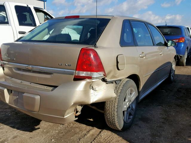 1G1ZT68N37F150959 - 2007 CHEVROLET MALIBU MAX Золотий фото 4