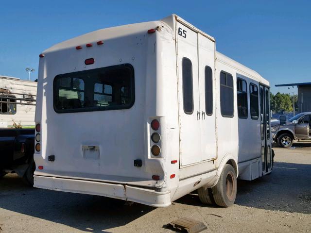 1FDXE45S62HA61273 - 2002 FORD E450 WHITE photo 4