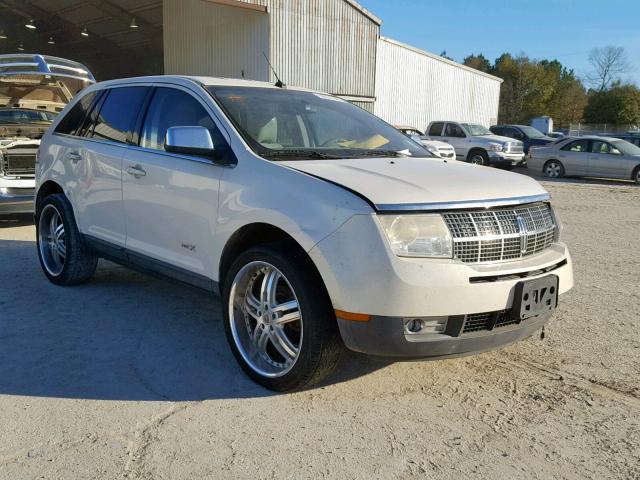 2LMDU68C37BJ18625 - 2007 LINCOLN MKX WHITE photo 1