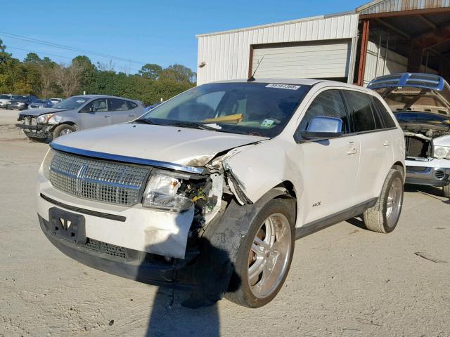 2LMDU68C37BJ18625 - 2007 LINCOLN MKX WHITE photo 2