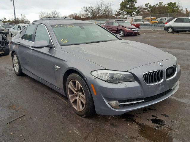 WBAXH5C5XCDW10378 - 2012 BMW 528 XI GRAY photo 1