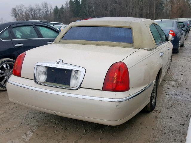 1LNHM83W71Y673923 - 2001 LINCOLN TOWN CAR C GOLD photo 4