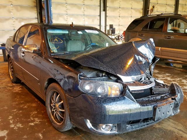 1G1ZU57N97F241520 - 2007 CHEVROLET MALIBU LTZ BLACK photo 1