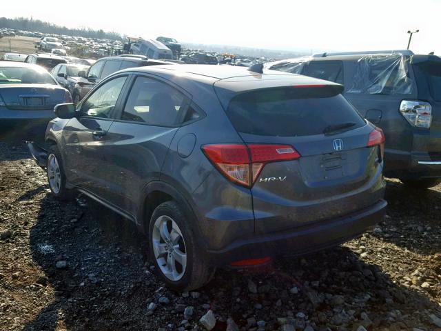 3CZRU6H51GM721301 - 2016 HONDA HR-V EX CHARCOAL photo 3