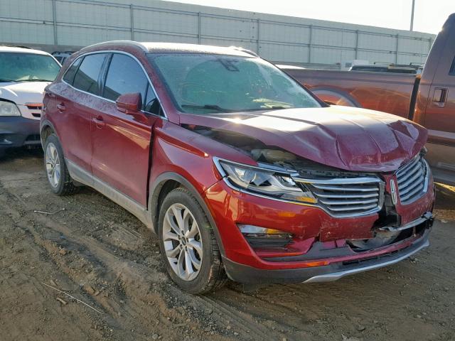 5LMCJ2A93FUJ15902 - 2015 LINCOLN MKC RED photo 1