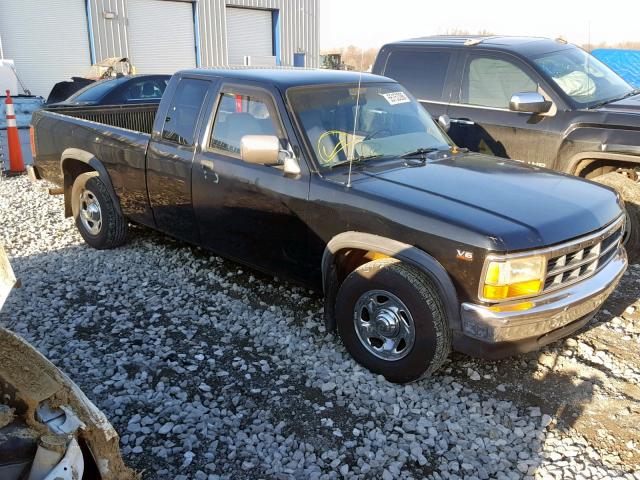 1B7GL23X8TS527853 - 1996 DODGE DAKOTA BLACK photo 9