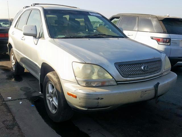 JTJHF10U010210509 - 2001 LEXUS RX 300 SILVER photo 1