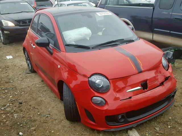 3C3CFFFHXHT506191 - 2017 FIAT 500 ABARTH RED photo 1