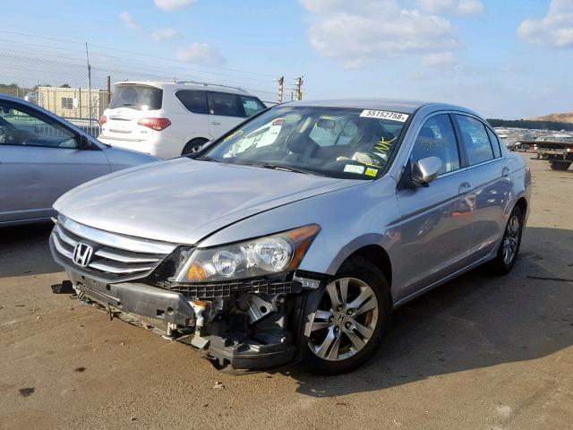 1HGCP2F41BA061337 - 2011 HONDA ACCORD LXP SILVER photo 2