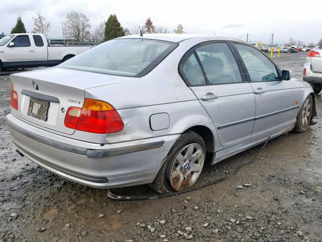 WBAAM3336XKC56240 - 1999 BMW 323I SILVER photo 4