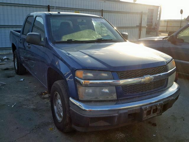 1GCCS138168186396 - 2006 CHEVROLET COLORADO BLUE photo 1