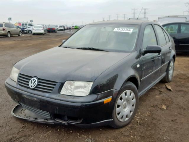 3VWRK69M03M003201 - 2003 VOLKSWAGEN JETTA GL BLACK photo 2