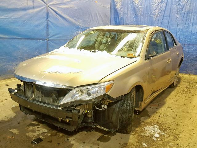 4T1BK3DB7BU406459 - 2011 TOYOTA AVALON BAS GOLD photo 2