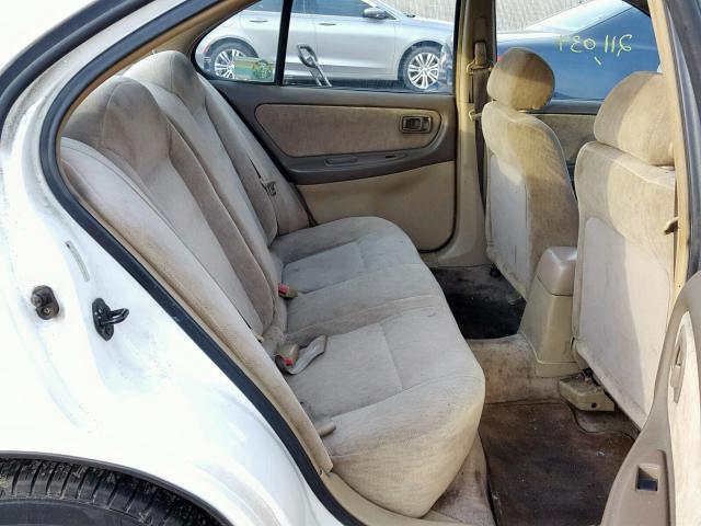 1N4DL01D3WC129812 - 1998 NISSAN ALTIMA XE WHITE photo 6