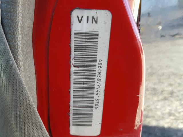 4S6CM58V7V4418766 - 1997 HONDA PASSPORT E 黑色 照片 10