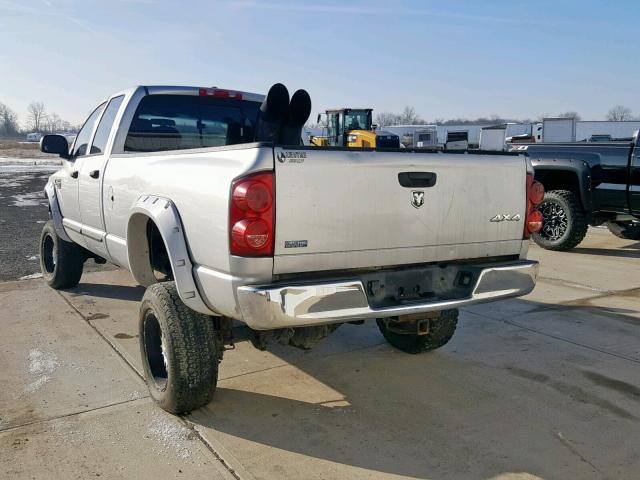 3D7MX38A58G246065 - 2008 DODGE RAM 3500 S GRAY photo 3