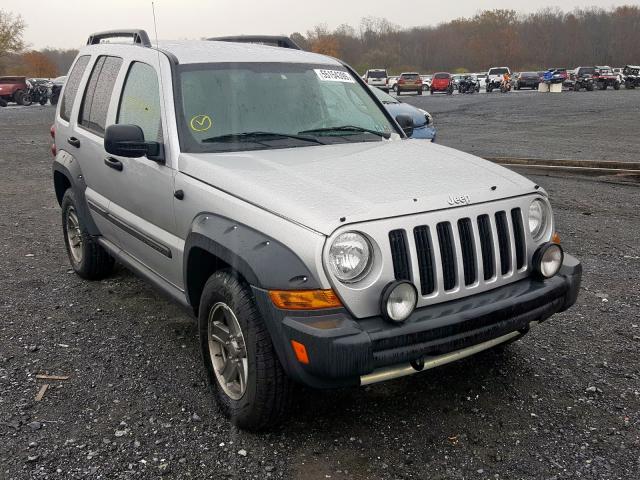 1J4GL38K55W723659 - 2005 JEEP LIBERTY RE SILVER photo 1