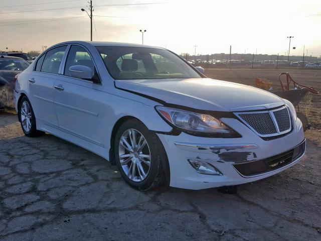 KMHGC4DD9DU233315 - 2013 HYUNDAI GENESIS 3. WHITE photo 1