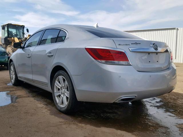 1G4GD5E35CF131554 - 2012 BUICK LACROSSE P SILVER photo 3