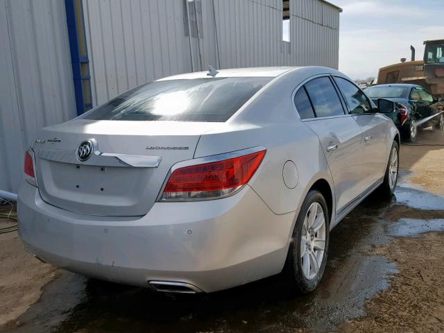 1G4GD5E35CF131554 - 2012 BUICK LACROSSE P SILVER photo 4