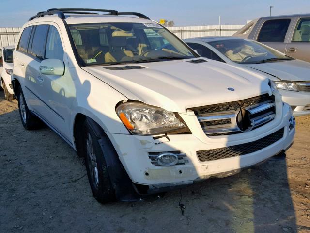 4JGBF71E77A256520 - 2007 MERCEDES-BENZ GL 450 4MA WHITE photo 1