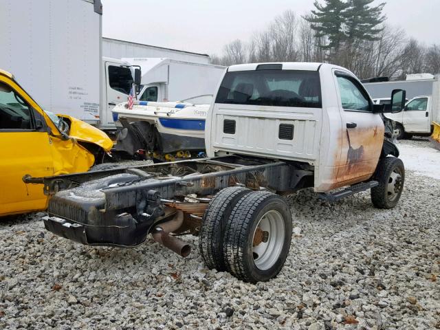 3C7WDLAL4CG187626 - 2012 DODGE RAM 4500 S WHITE photo 4