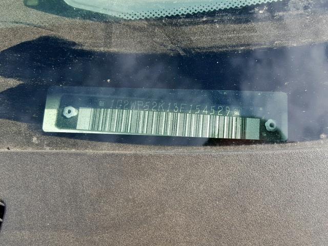 1G2WP52K13F154529 - 2003 PONTIAC GRAND PRIX WHITE photo 10