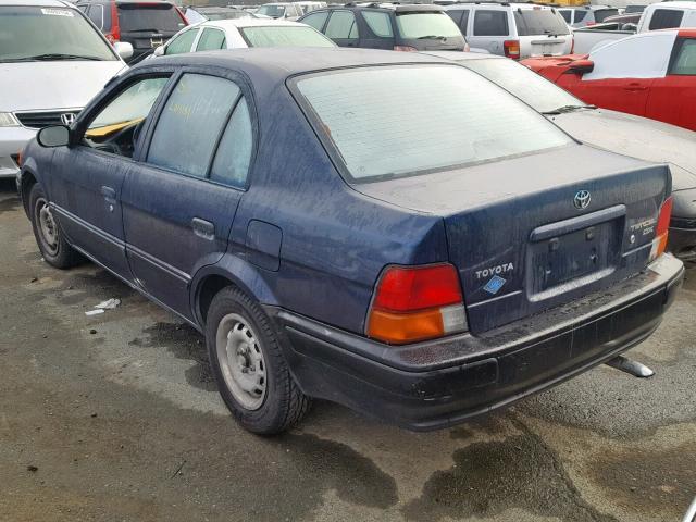 JT2EL56E4S7025323 - 1995 TOYOTA TERCEL DX BLUE photo 3