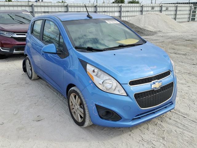 KL8CA6S9XDC574420 - 2013 CHEVROLET SPARK LS BLUE photo 1