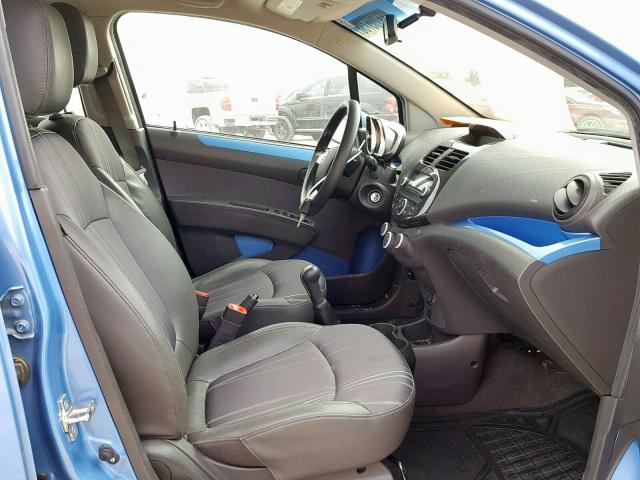 KL8CA6S9XDC574420 - 2013 CHEVROLET SPARK LS BLUE photo 5