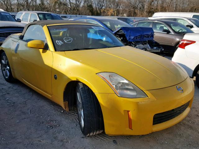 JN1AZ36A15M750148 - 2005 NISSAN 350Z ROADS YELLOW photo 1