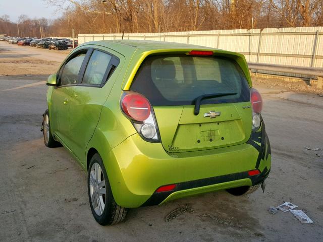 KL8CB6S93DC617024 - 2013 CHEVROLET SPARK LS GREEN photo 3