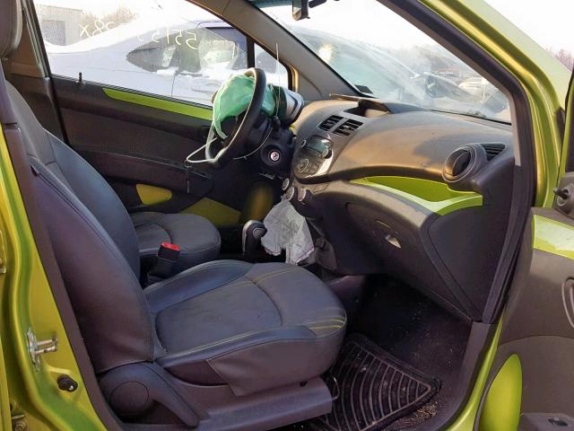 KL8CB6S93DC617024 - 2013 CHEVROLET SPARK LS GREEN photo 5