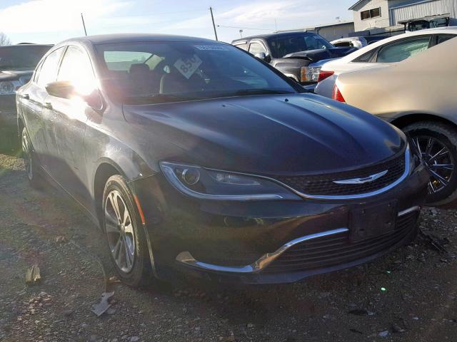 1C3CCCAB8FN574643 - 2015 CHRYSLER 200 LIMITE BLACK photo 1