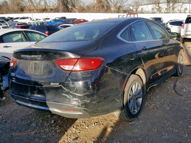 1C3CCCAB8FN574643 - 2015 CHRYSLER 200 LIMITE BLACK photo 4