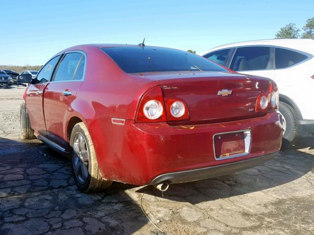 1G1ZK57B98F266138 - 2008 CHEVROLET MALIBU LTZ MAROON photo 3