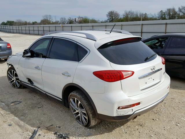 JN1BJ0RR5HM412168 - 2017 INFINITI QX50 WHITE photo 3