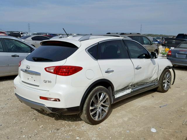 JN1BJ0RR5HM412168 - 2017 INFINITI QX50 WHITE photo 4