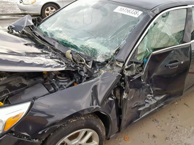 1G11D5RR5DF107970 - 2013 CHEVROLET MALIBU 1LT 黑色 照片 10