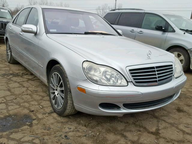 WDBNG70JX3A378875 - 2003 MERCEDES-BENZ S 430 SILVER photo 1